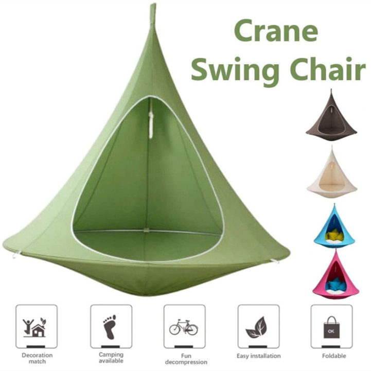 Outdoor Camping Waterproof Hammock Swing Chair Leisure Sofa Tent Double Hammock Hanging Chair