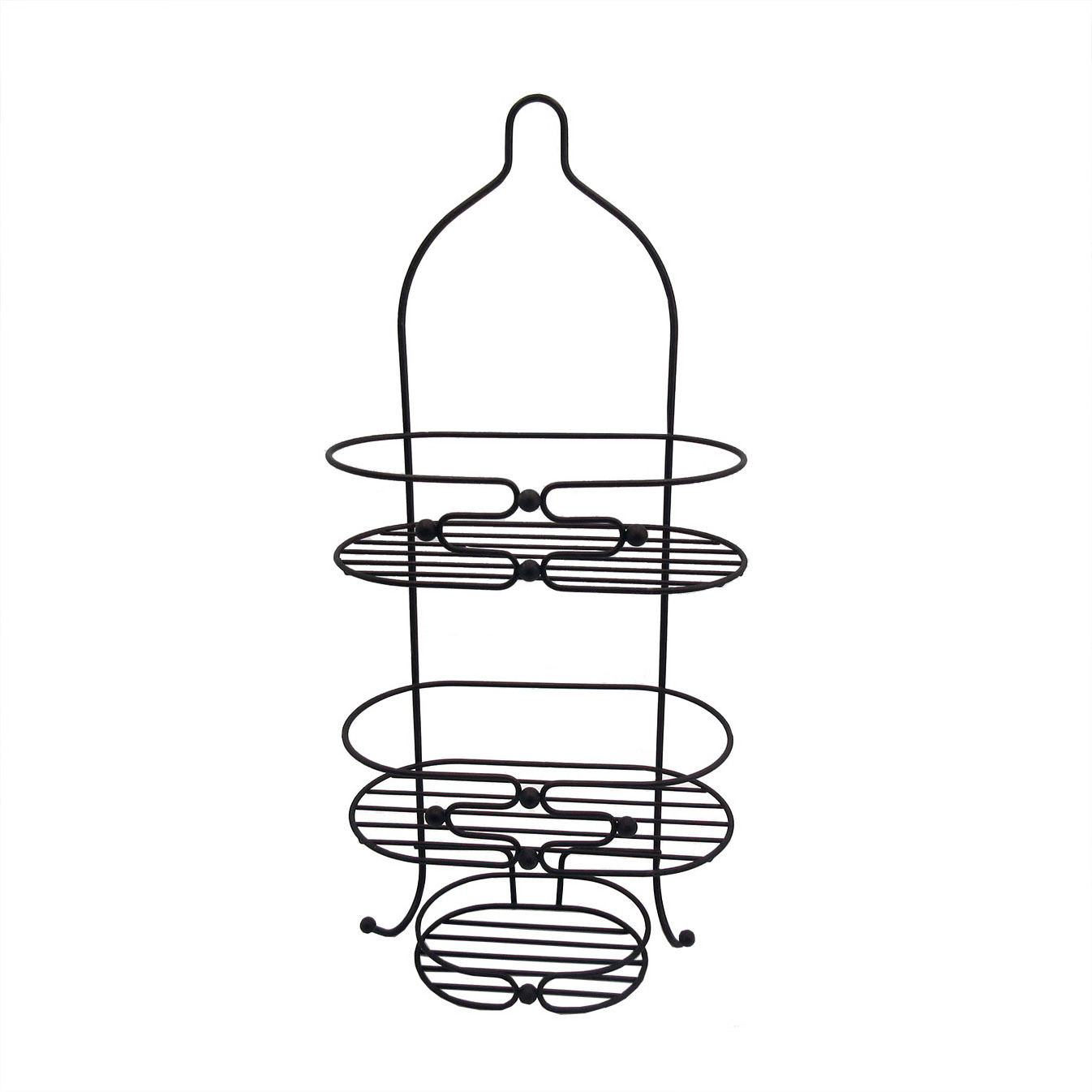 Factory Price Metal Wire towel racks 3 tier hanging bathroom rack Wire storage racks