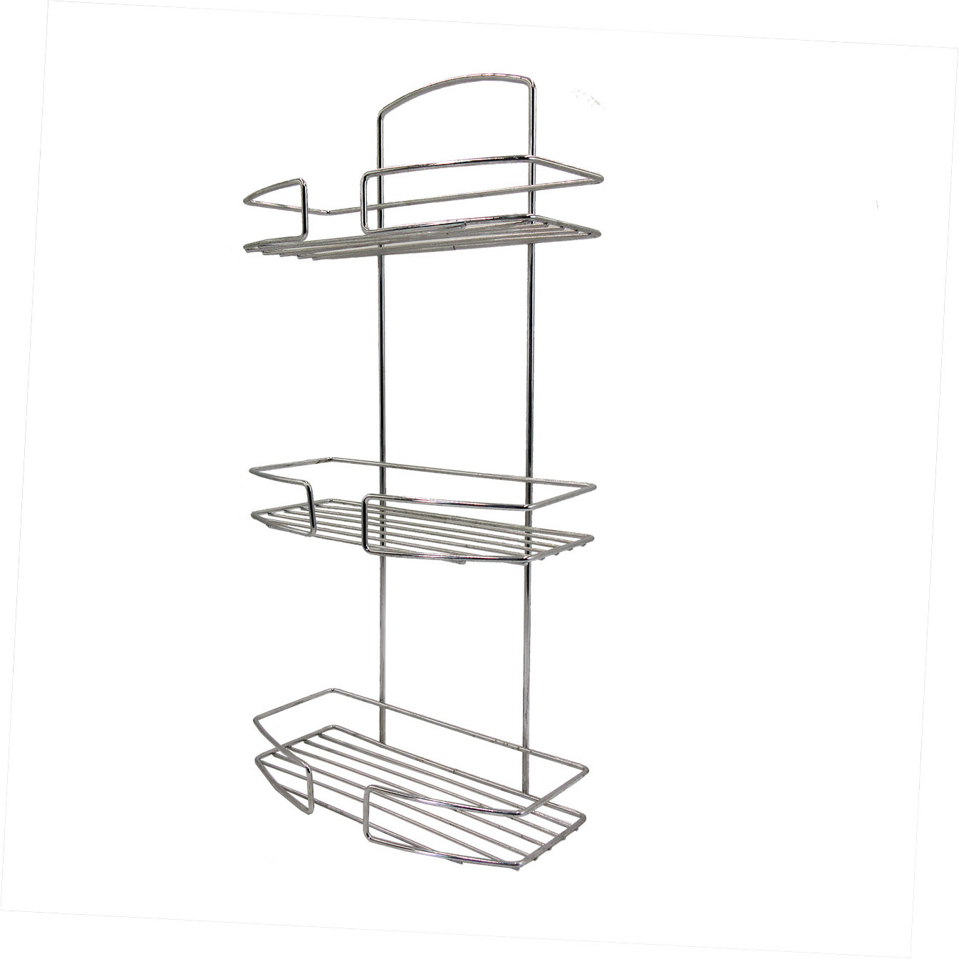 Metal Bathroom Shampoo Rack Shower Caddy Hanging Storage Organizer