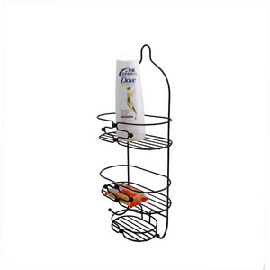 Factory Price Metal Wire towel racks 3 tier hanging bathroom rack Wire storage racks