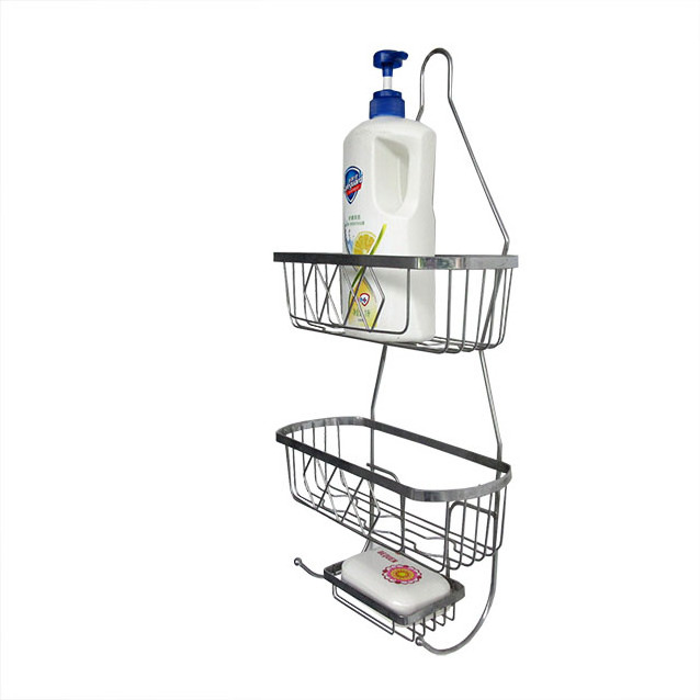 Metal Storage Rack Shelve 3 Layer Chrome Wire Bathroom Storage rack