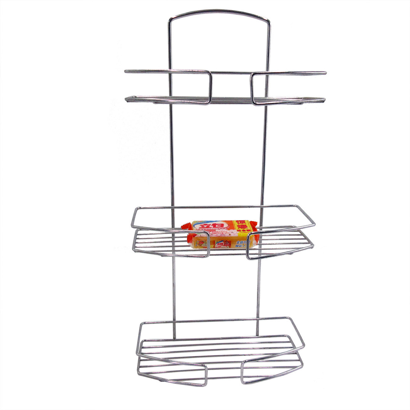 Metal Bathroom Shampoo Rack Shower Caddy Hanging Storage Organizer