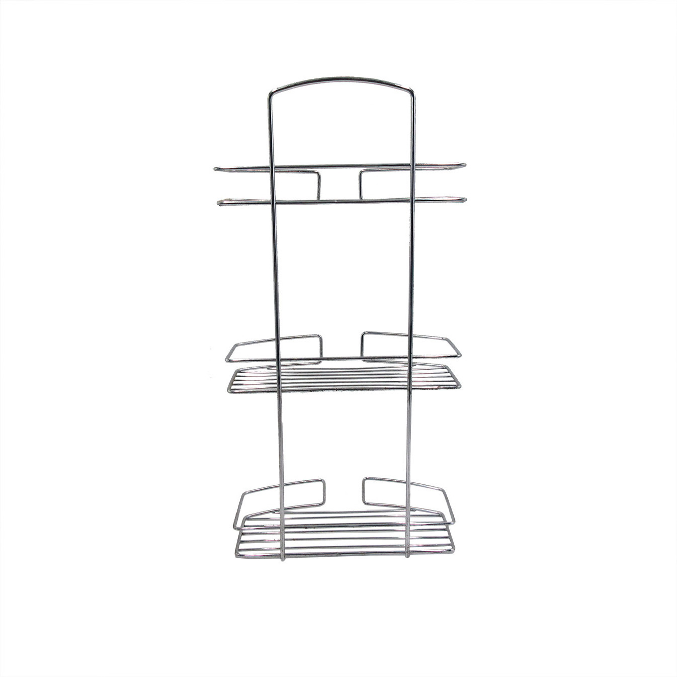 Metal Bathroom Shampoo Rack Shower Caddy Hanging Storage Organizer