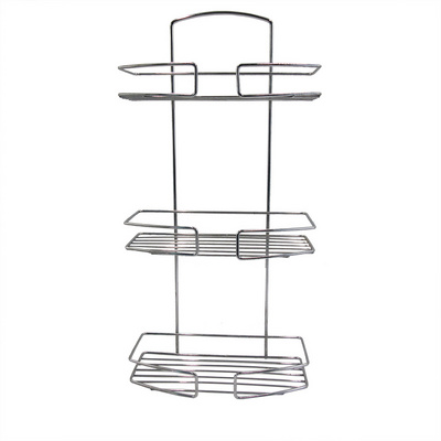 Metal Bathroom Shampoo Rack Shower Caddy Hanging Storage Organizer