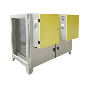 Yellow Color Smoke Oil Purifier 98% Purify Efficiency Environmental Protection Equipment