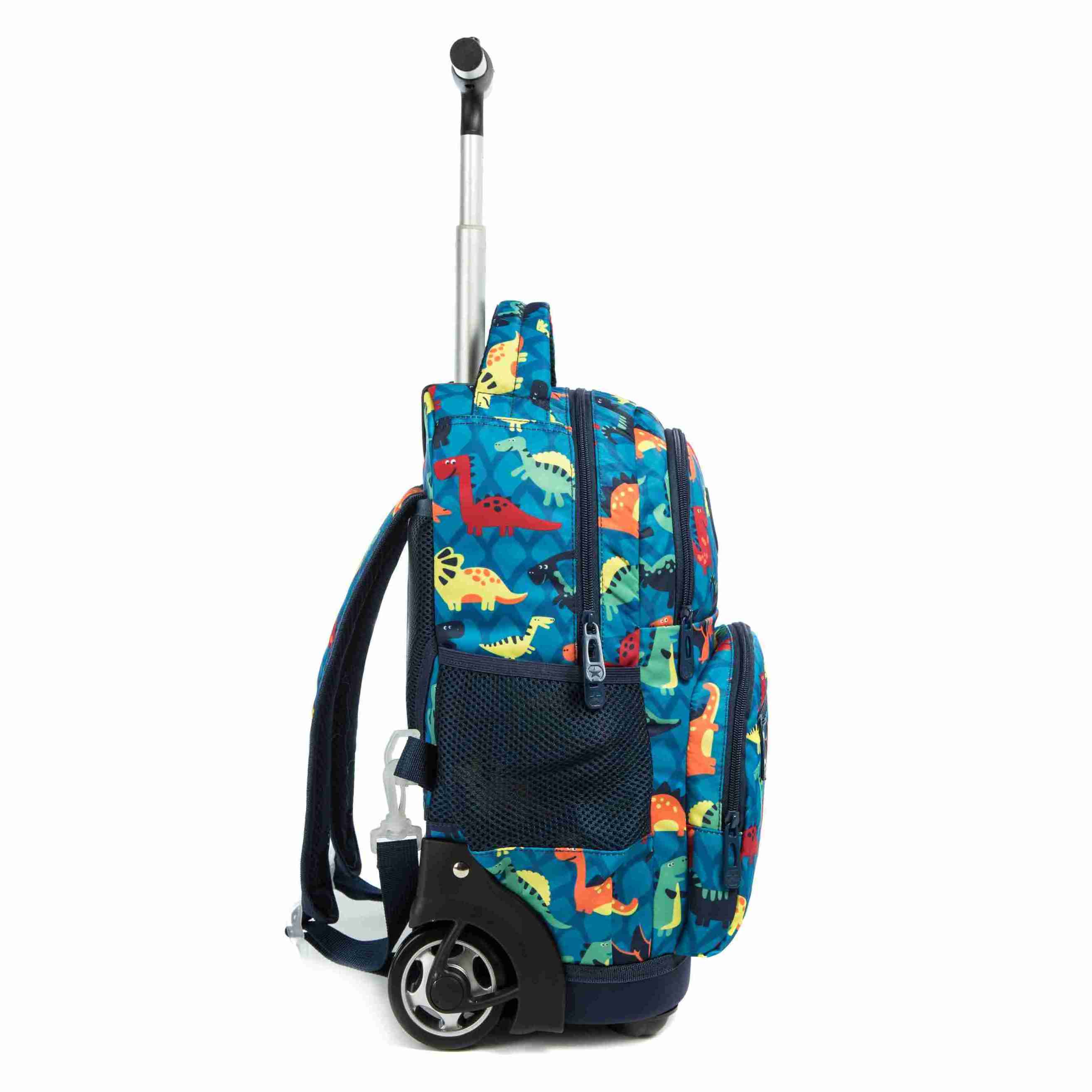 Cheap Multifunction Trolley Bags Kids Rolling Backpack Wheels Travel Style Trolley Bag Carry On Luggage