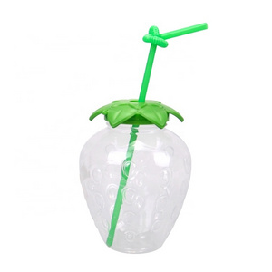 450ml pet transparent plastic pineapple shape juice bottle drink milk tea bottle