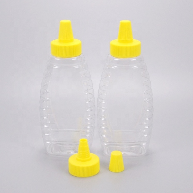 160ml 350ml PET honey squeeze bottle barbecue salad dressing juice bottle for food