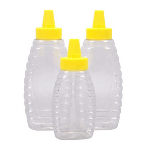 160ml 350ml PET honey squeeze bottle barbecue salad dressing juice bottle for food