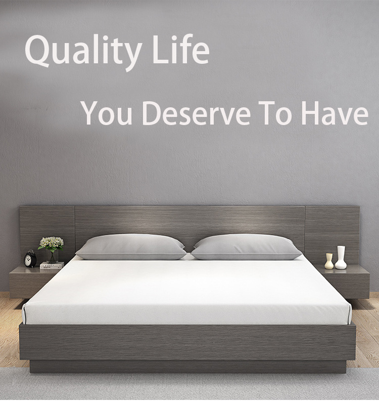 premium bedroom furniture letto lit bett king size bed frame Italian fancy velvet upholstered bed set luxury modern double beds