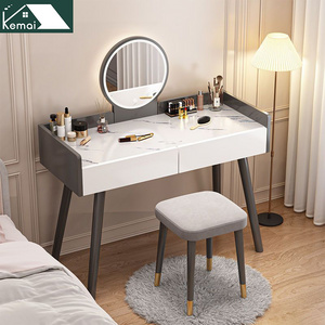 makeup vanity table wholesale dressing table designs mirrored dresser for bedroom with solid wood legs