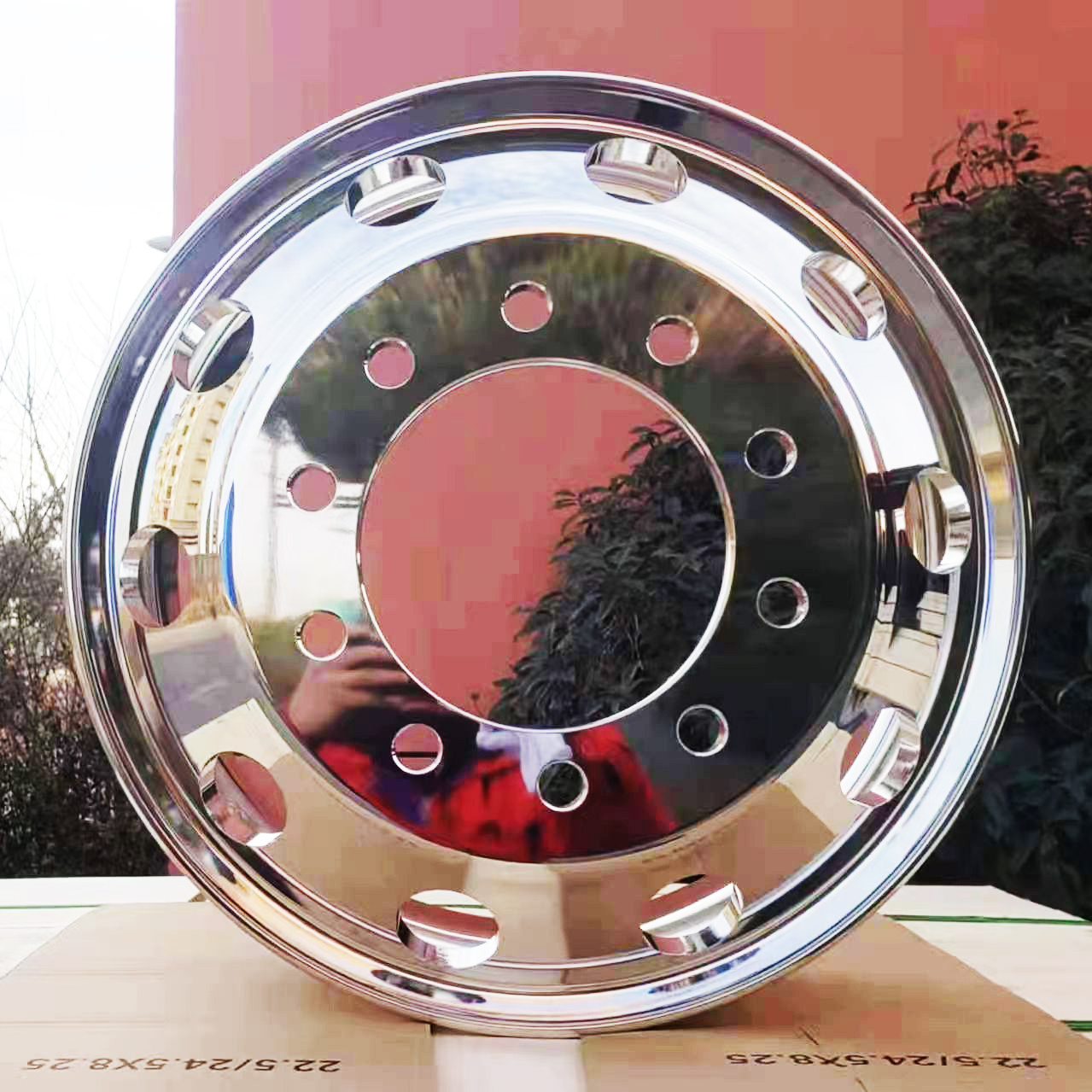 Aluminum Truck Rim  22.5*8.25 22.5*9.00 22.5*11.75 24.5*8.25