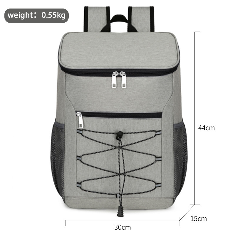 factory wholesale portable soft leakproof Custom Logo Printed Outdoor Camping Lunch Picnic Insulated Cooler Backpack Bag