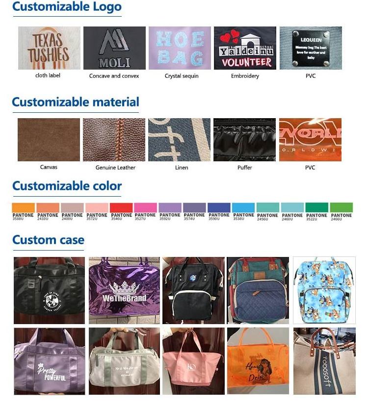 Custom logo outdoor luxury custom logo nylon men business college waterproof travel school laptop back packs bags backpack