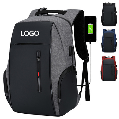 Custom logo outdoor luxury custom logo nylon men business college waterproof travel school laptop back packs bags backpack