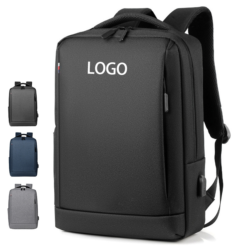 2024 new custom college luxury student waterproof business mens computer usb school backbags back pack bag laptop backpack