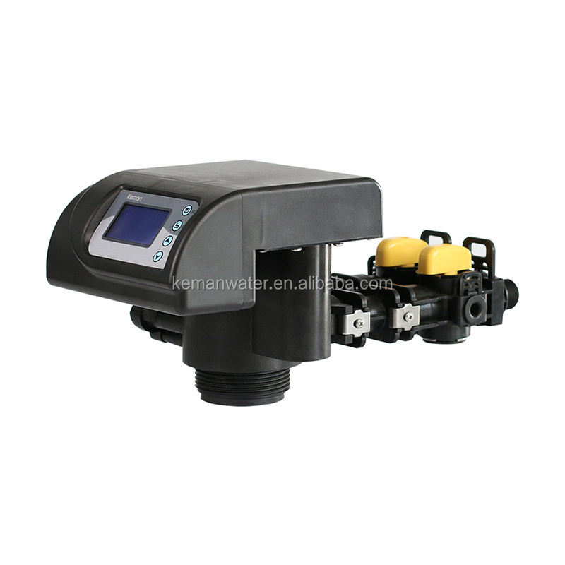 Split type automatic central water softener for home use