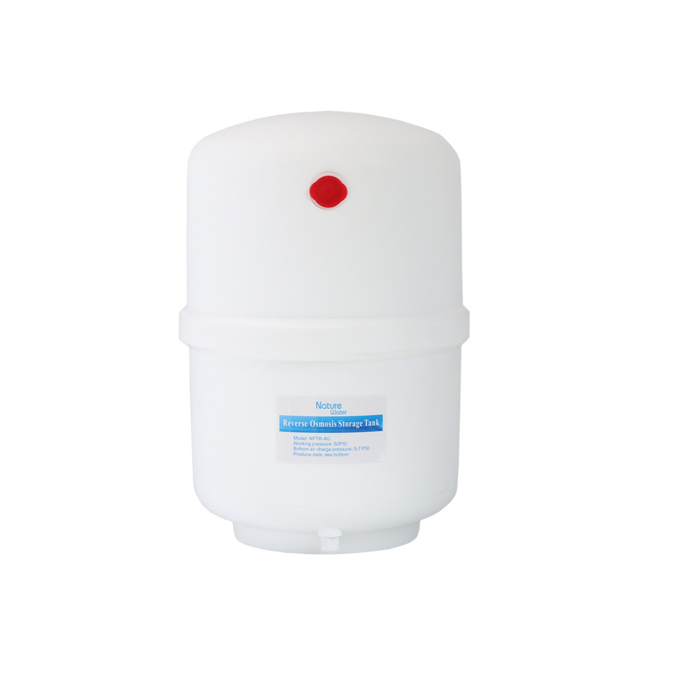 4 gallons ro filter pressure water tank