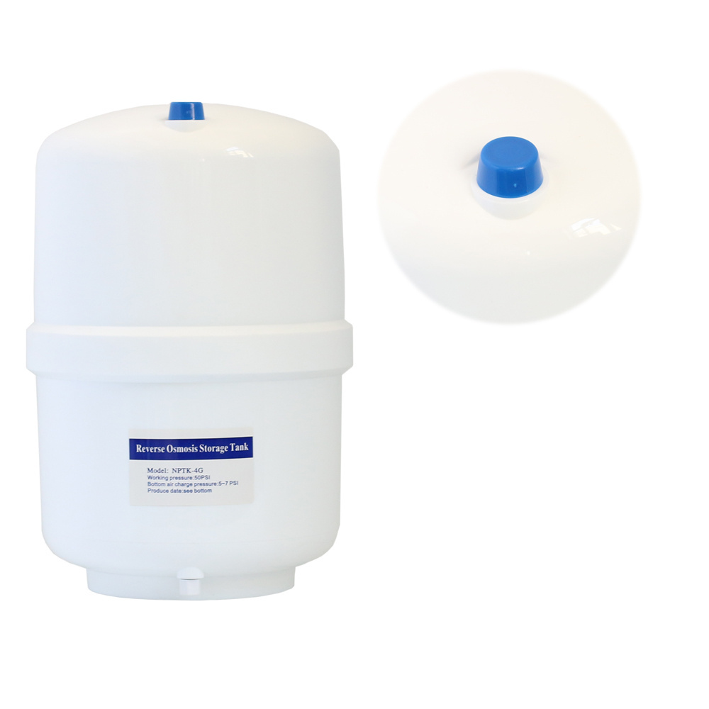 4 gallon ro water filter tank pressure tank with food grade plastic