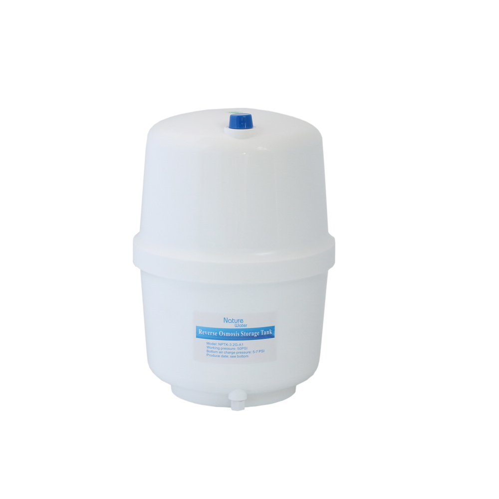 Reverse osmosis 3.2G storage ro tank with butyl diaphragm