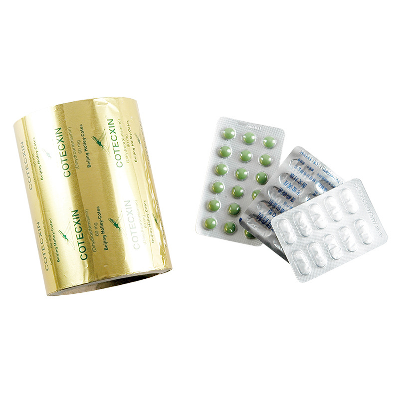 KEMAO Aluminum Foil Roll Paper Medical Capsule Pharma Tablet Packing Cold Forming Blister Aluminum Foil