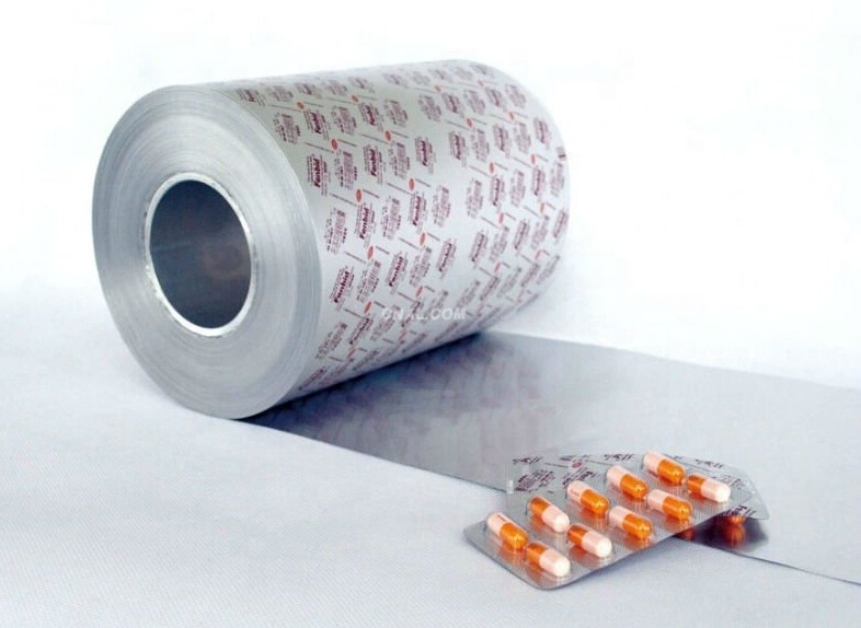 20 25 Micron Aluminum Foil For Pharmaceutical Capsules Pills Packaging