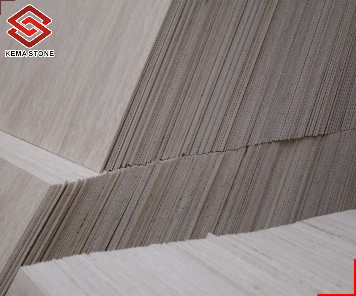 2-4mm Natural Thin Marble Veneer For wall tiles