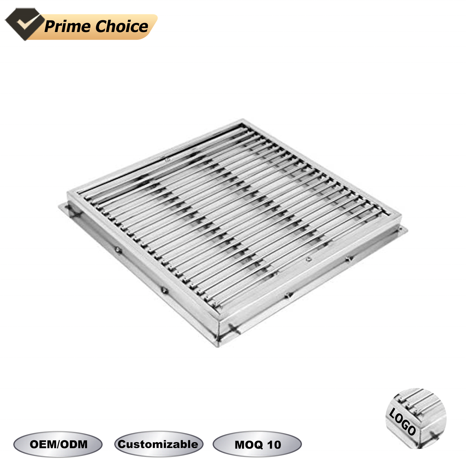 ODM/OEM Floor Drain Grate Stainless Steel Swimming Pool Drain Cover Plate Grate Floor Drain Cover Rough Plumbing sink kitchen