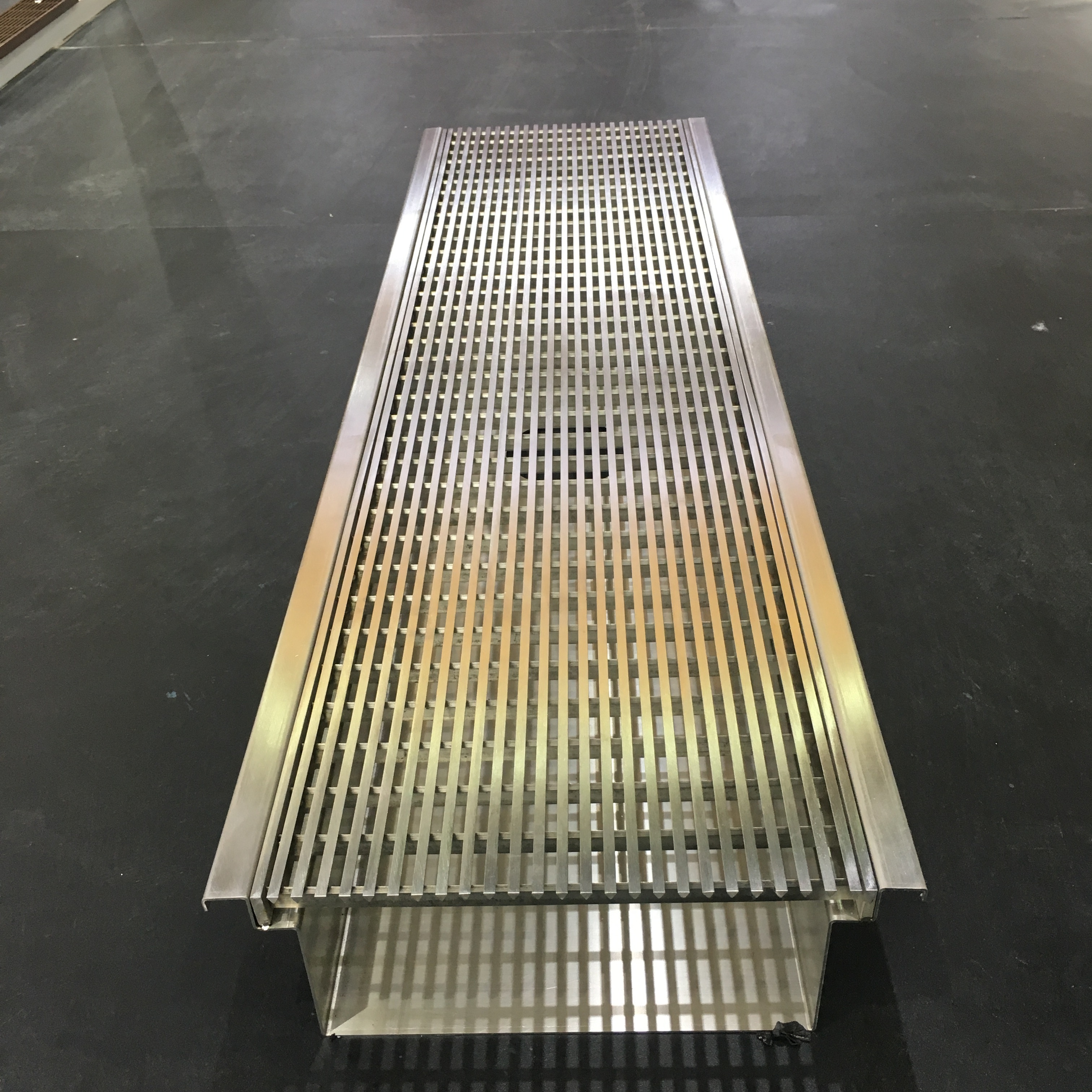 OEM Outdoor u Trench Grating Cover floor drain stainless steel square trench drain metal building materials cleaner drains