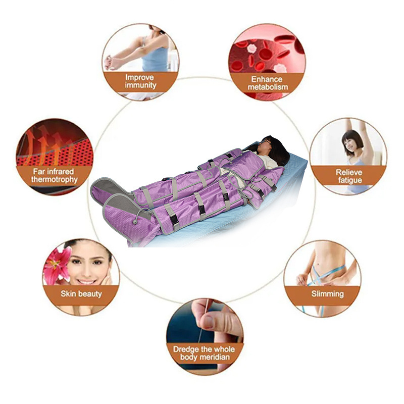 Pressotherapy for lymphatic presoterapia dr life compression machine body full infrarrojo drainage facial machine for machine