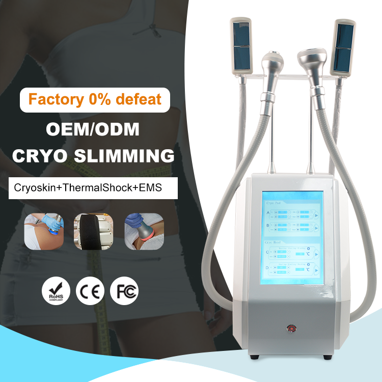 Beauty cryoslim cryoskin cold lipolysis cool thermal shock freezing sculpting cryotherapy kryotherapie cryo fat slimming machine