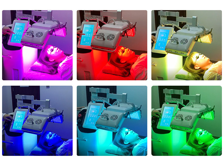 skin care red light therapy led face light therapy infrared pdt led machine pdt led facial photon led luminotherapy for sale