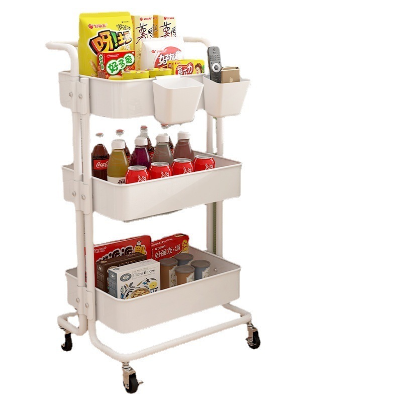 Storage Rack Kitchen Shelf with wheels Plastic Shelves kitchen Organizer storage holders & racks