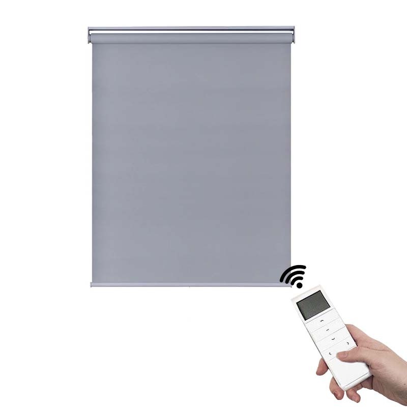 Chinese blinds supply outdoor motorized customized fabric material  roller blinds