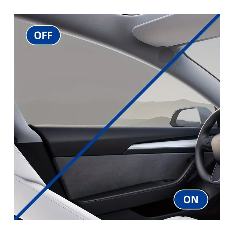 Custom Switchable Self-Adhesive PDLC Electric Smart Privacy Window Film For Home And Car