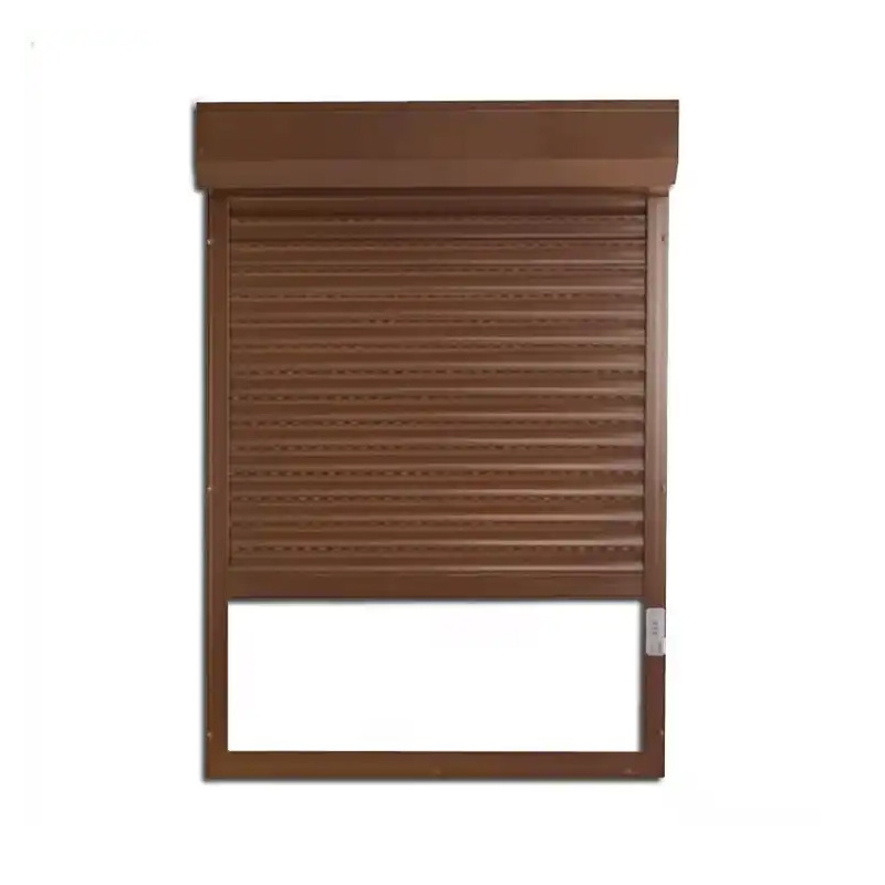 Windows Shutters Louver Frame Design Exterior Aluminum Alloy Modern Powder Coating Roller Shutters