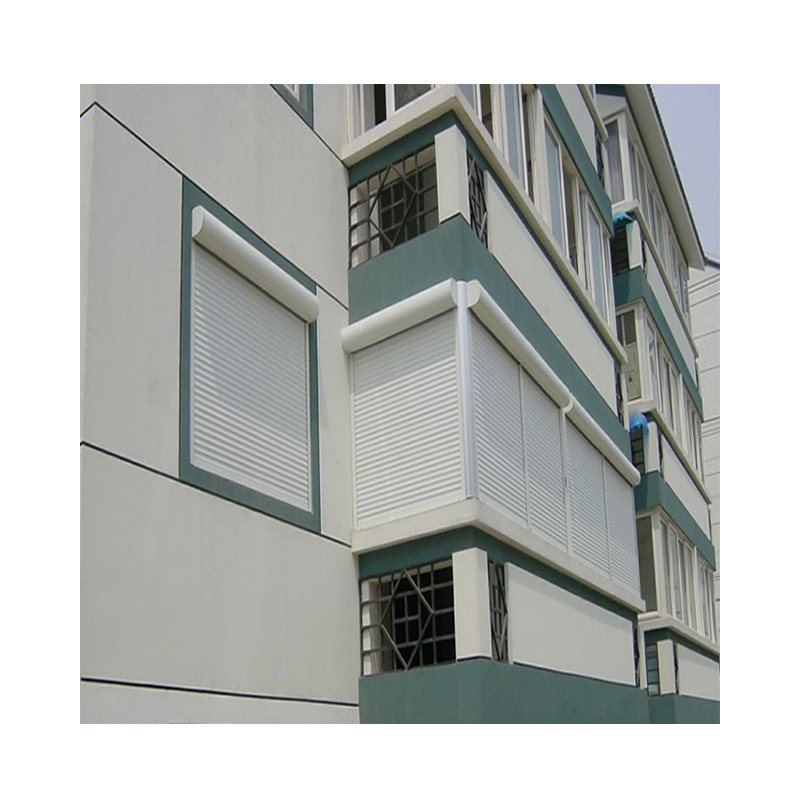 Windproof Insulated External Automatic Electric Aluminum Window Roller Shutter Window