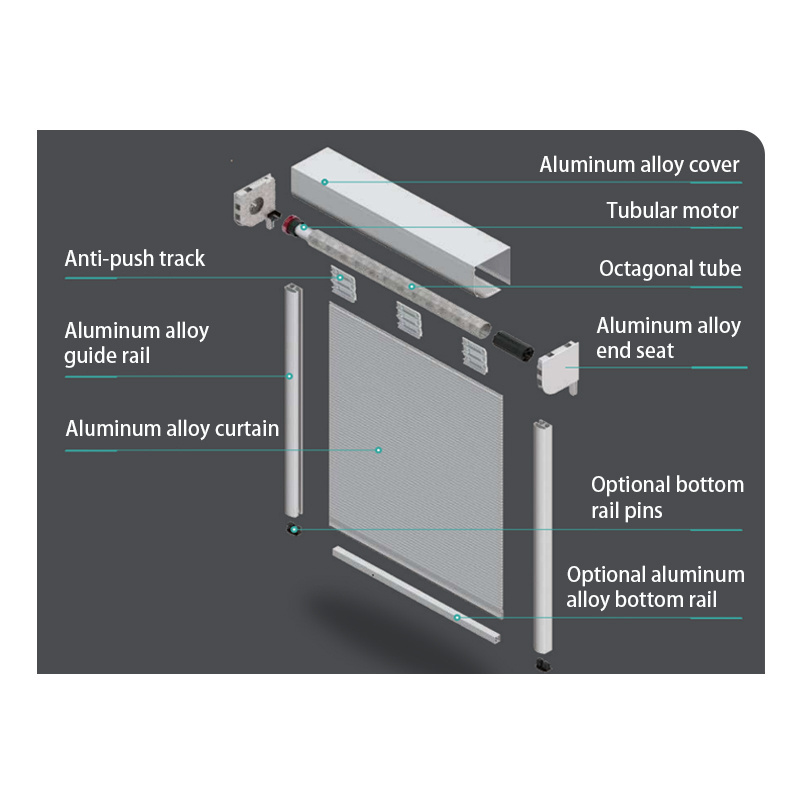 Exterior Aluminium Manual Operation Steel Accessories Metal Steel Modern Shutter Window Roller Blinds Shutters