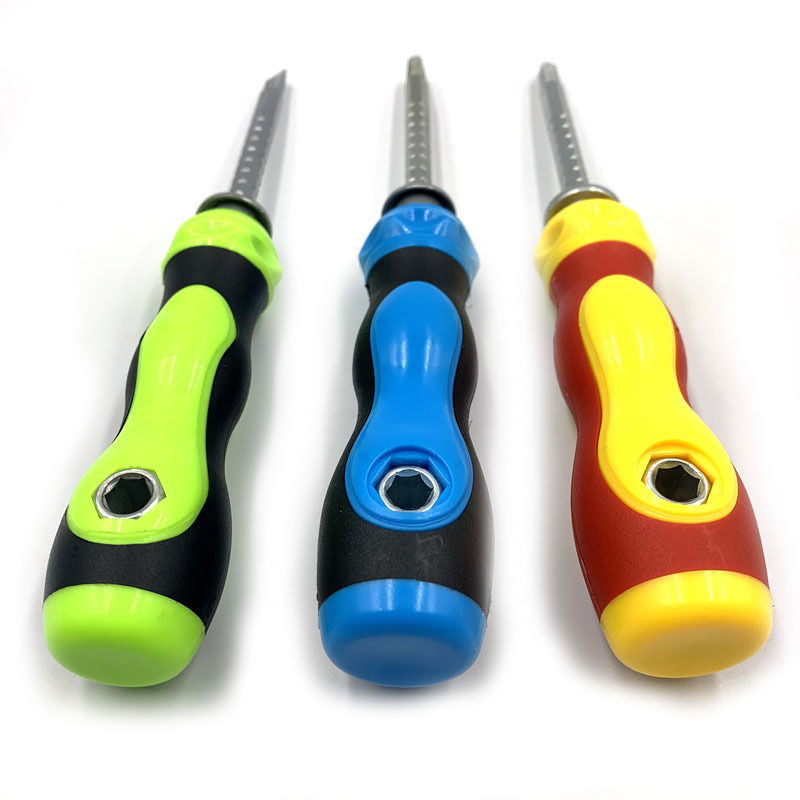 magnetic torque adjustable cheap multifunctional reversible blade screwdriver