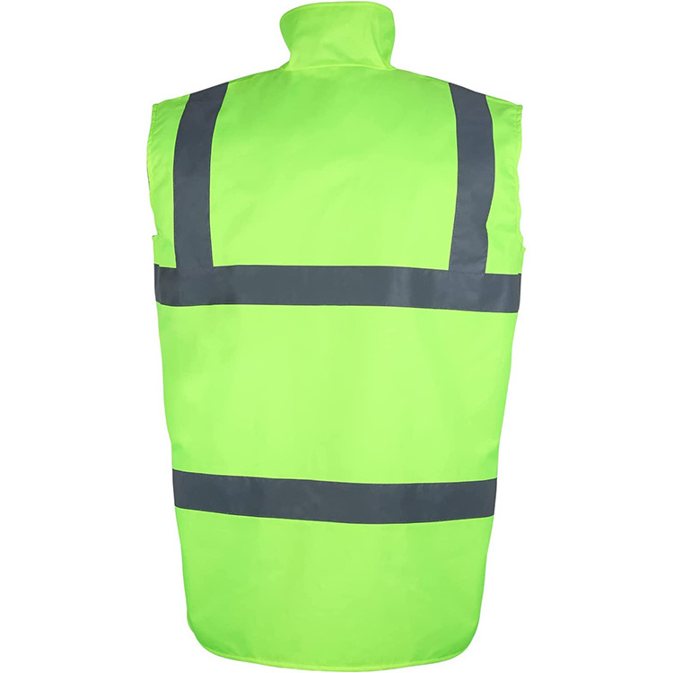 Wool Winter Sleeveless Engineer Worker Safety Workwear Outdoor Waterproof Jacket Construction Vest