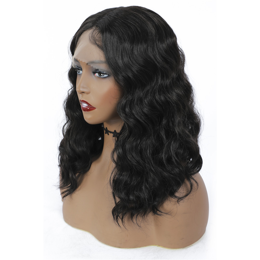 Wholesale Synthetic Wigs Middle Part  Lace Front Swiss Long 32 inches Synthetic Lace Wig Heat Resistant Fibre Lace Front Wigs