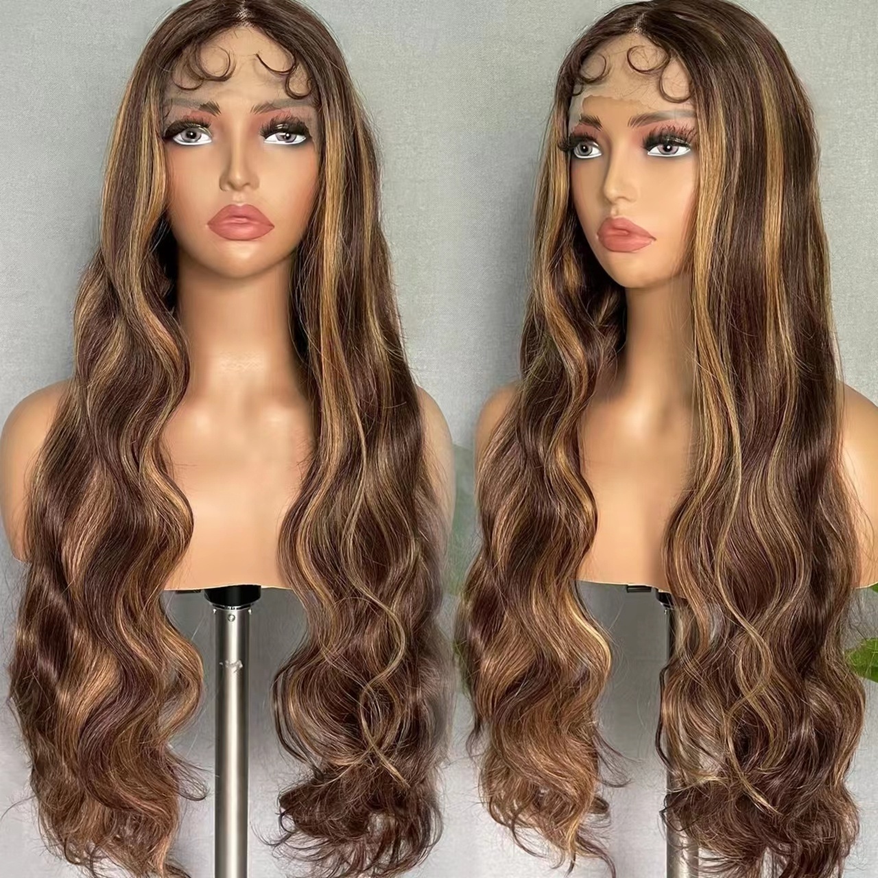 Wholesale Synthetic Wigs Lace Front With Baby Hair Transparent Swiss Synthetic Glueless Hd Lace Front Box Braided Wigs