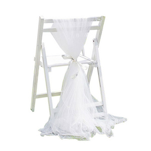 Wedding chair back veil props decoration Cover Chair Wedding Wedding Chairs Cover Mori Party Decoration