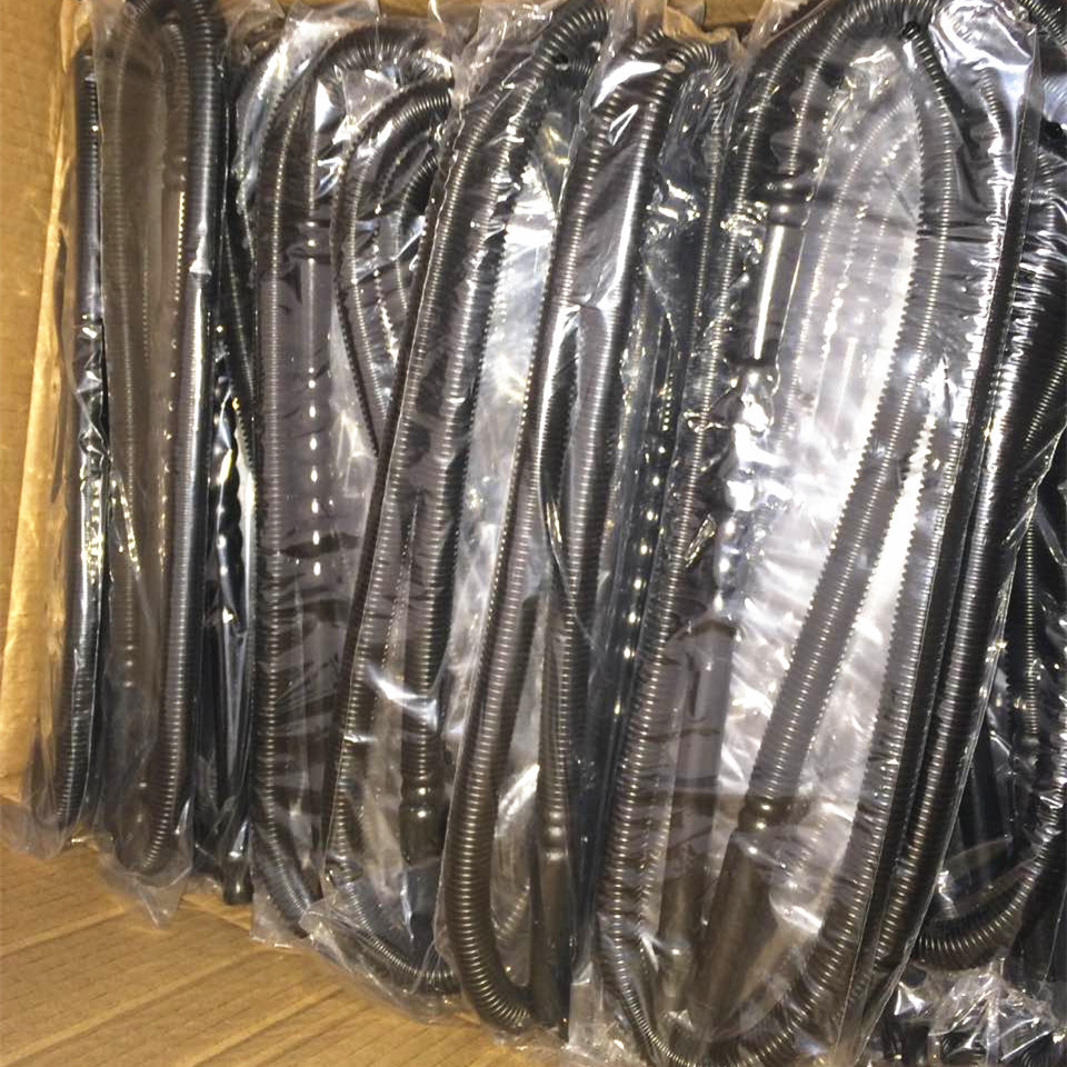 factory directly sell 1.8m disposable hookah hose plastic shisha pipe disposable hooka hose