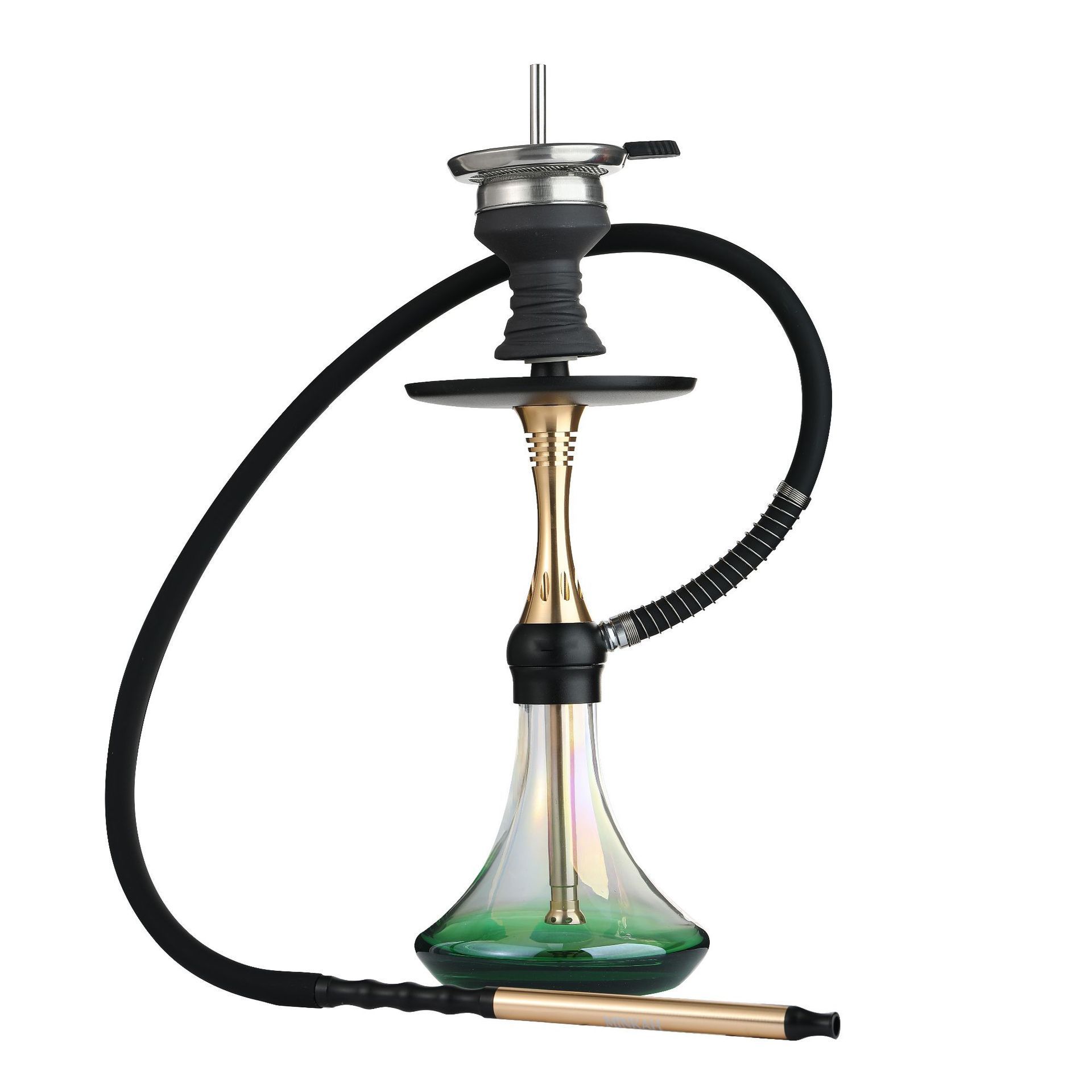 2023 Arabian shisha nine-hole aluminum alloy hookah tradicional