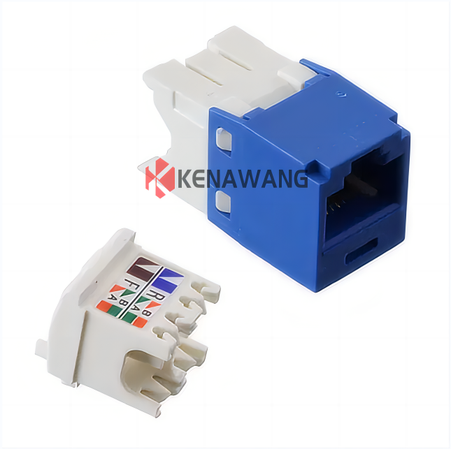 Factory price module rj45 connector 8P8C RJ45 CAT5 Modular Plug Network Connector for Cat5  Cat5e Cat6 Cable