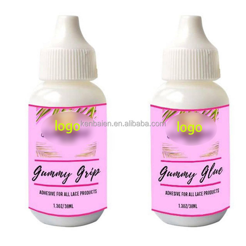 Oem Private Label Strong Hold Lace Tint Spray Set Watermelon Scent Transparent Waterproof Extreme Invisible Lace Glue