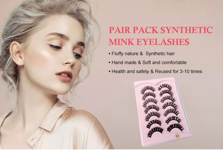 7-15Mm 25 Mm Lashes 3D 5D 25Mm Fluffy Russian Mink Strip Eyelashes With Customized Packaging Own Brand Box