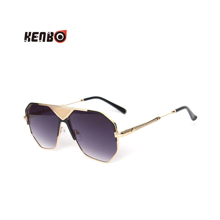 Kenbo Fashion Metal Sunglasses Retro Hexagon Sun Glasses Classic UV400 Unisex Shades 2020