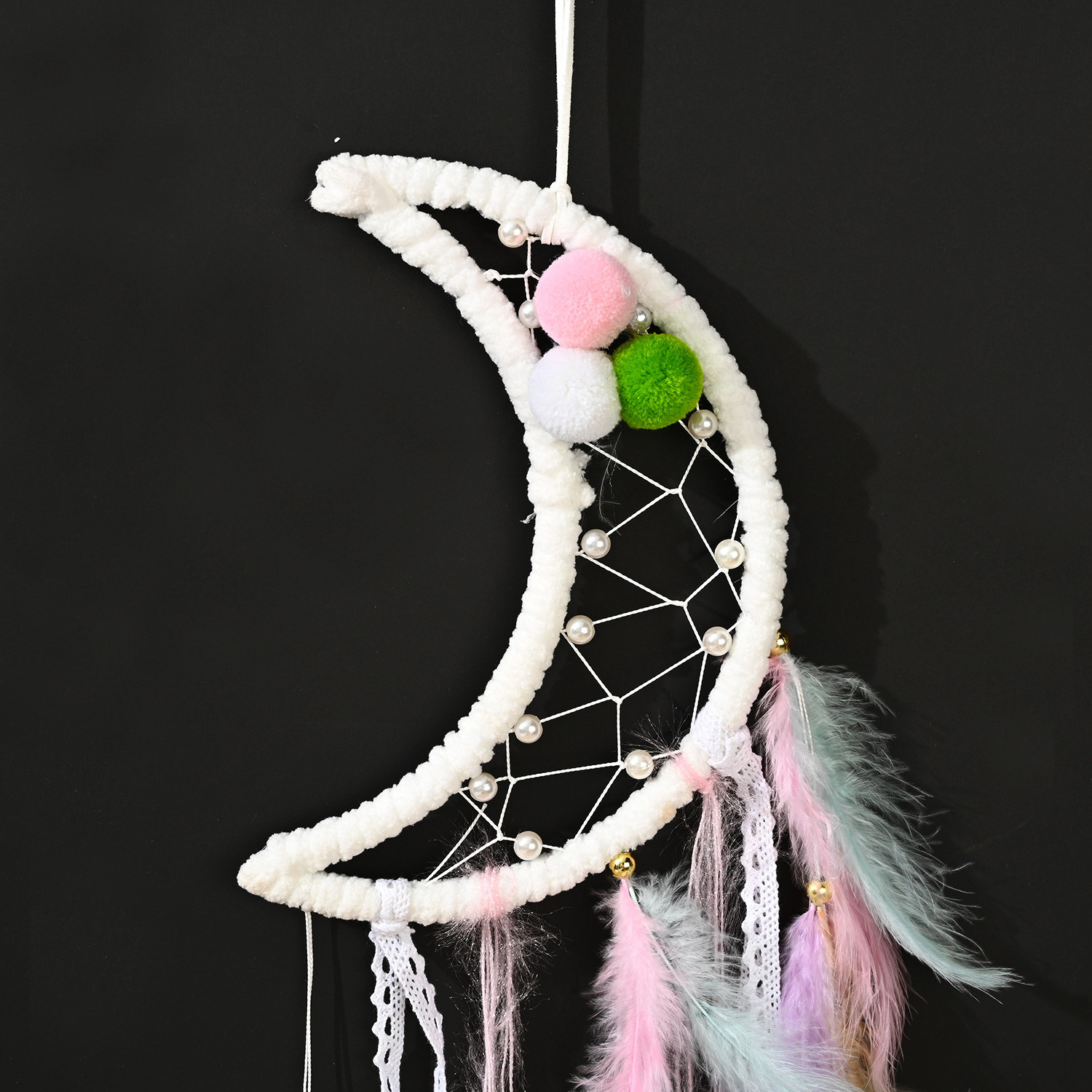 Wholesale Mobile Room Night Light Dreamcatcher Feather Dream Catcher For Wedding Gift Birthday Holidays Wall Hanging Decor